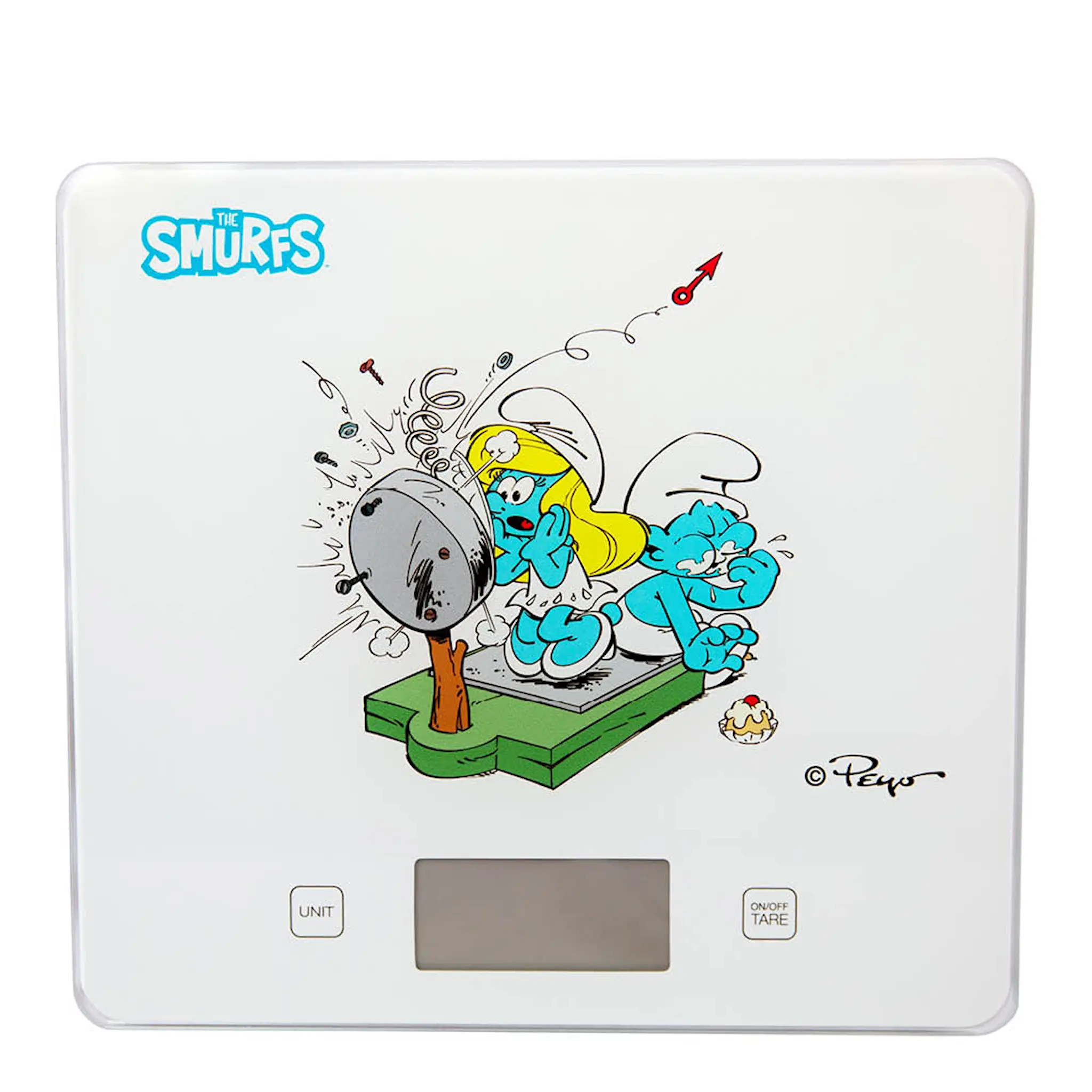 Bengt Ek Digital vekt 5 kg Smurfene hvit
