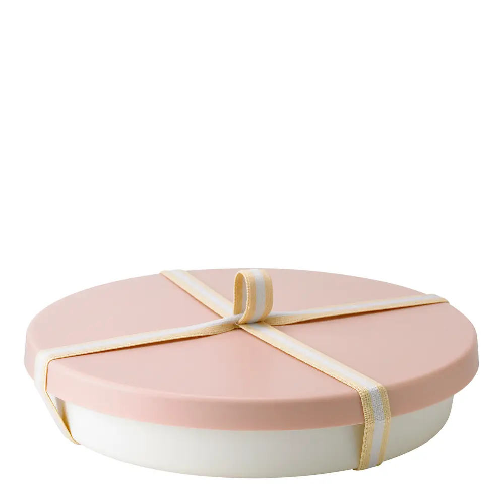 Picnic Kakkuvuoka kannella 25 cm Blossom/Valkoinen