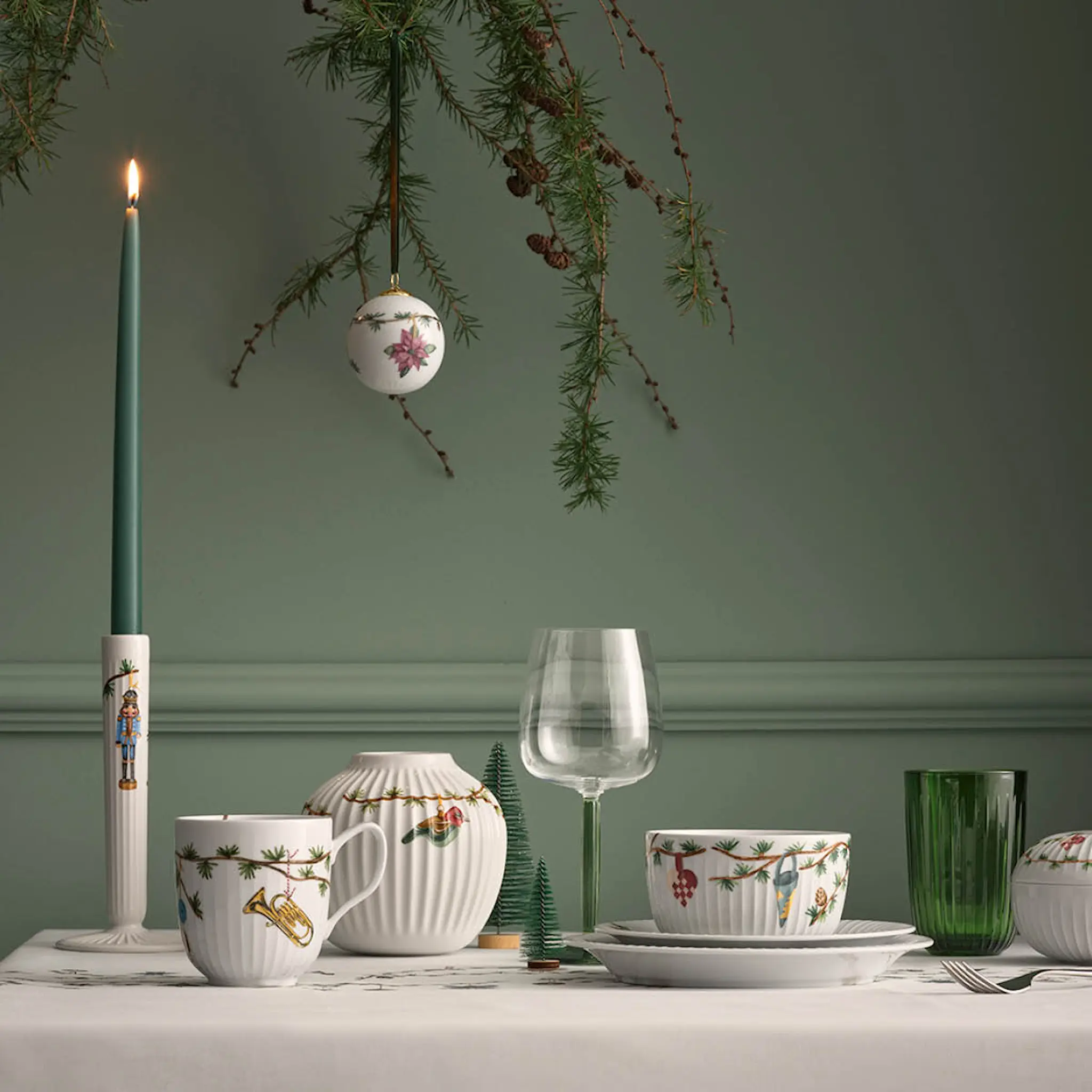 Kähler Hammershøi Christmas Maljakko 13 cm