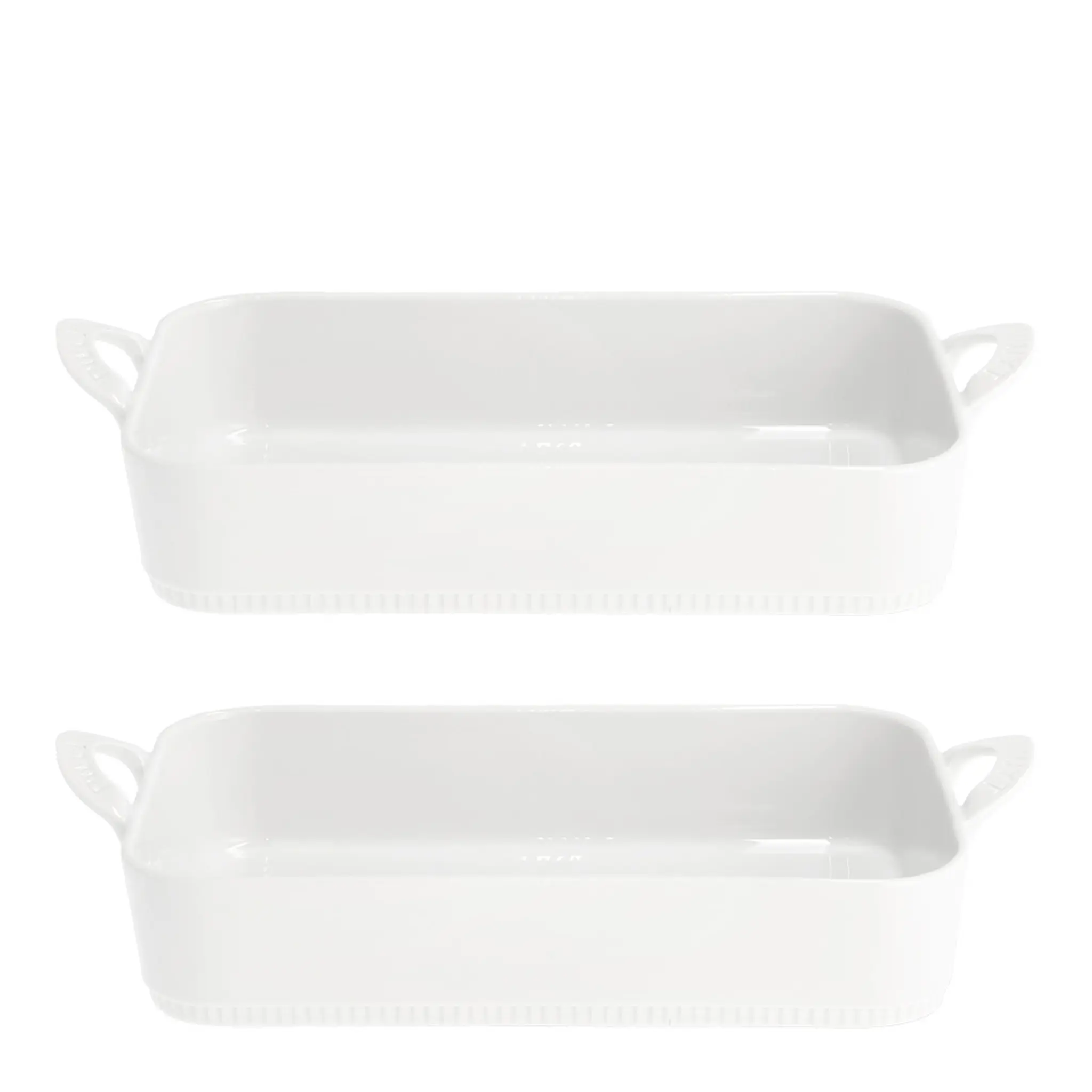 Pillivuyt Toulouse ugnsform 2,2 L 2-pack vit