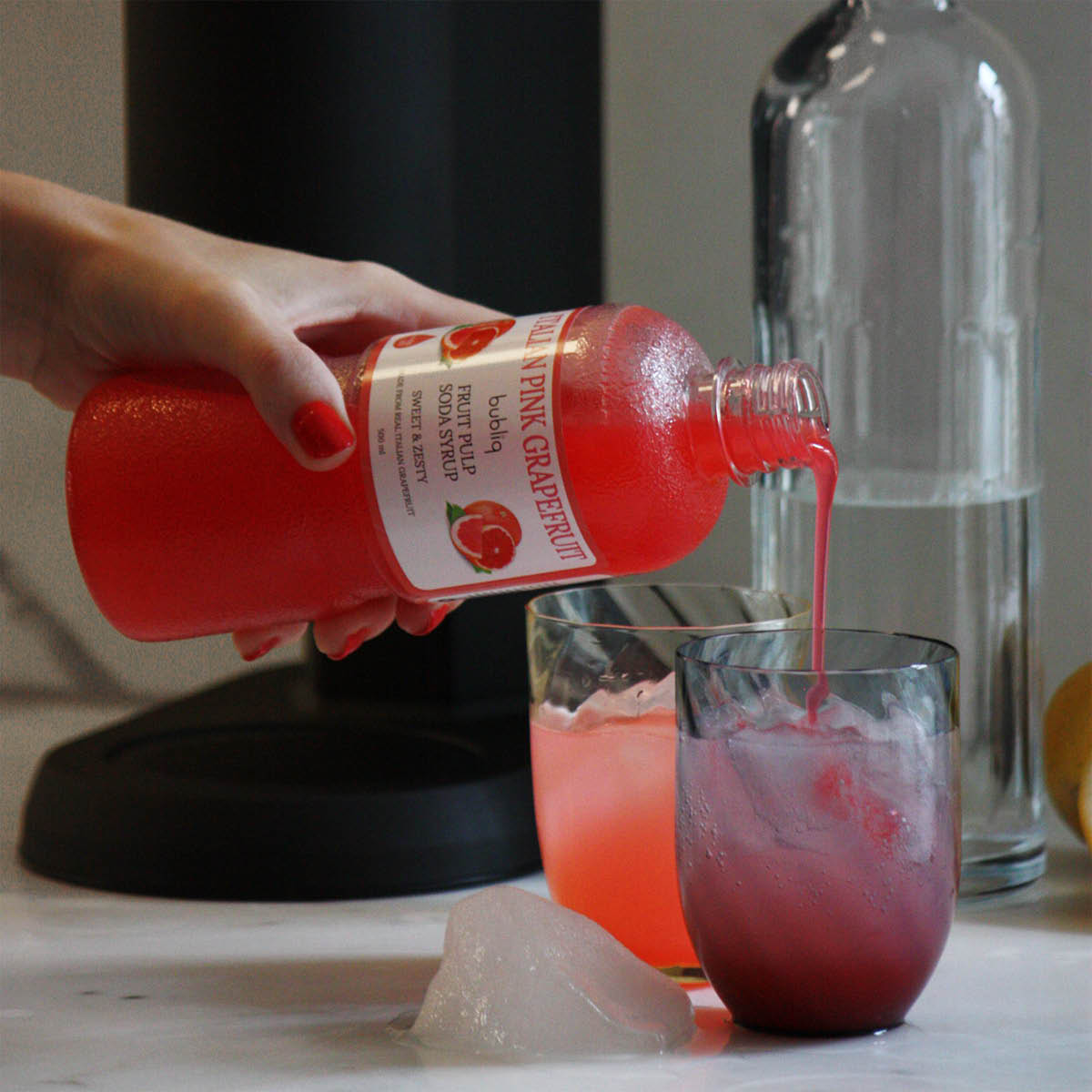 Bubliq Smaksättare Italian Pink Grapefruit 0,5 L