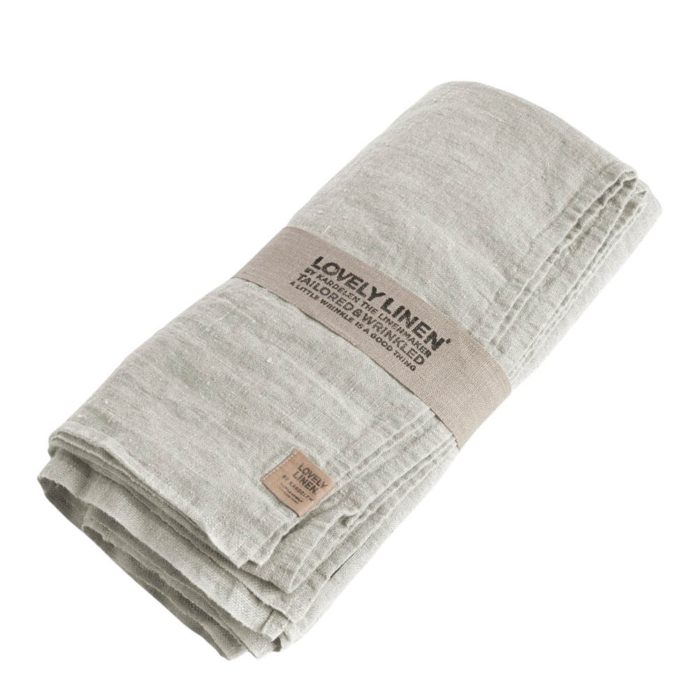Lovely Linen Lovely pöytäliina pellava 145x250 cm Light Grey