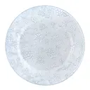 Flora tallrik 34,5 cm antikvit