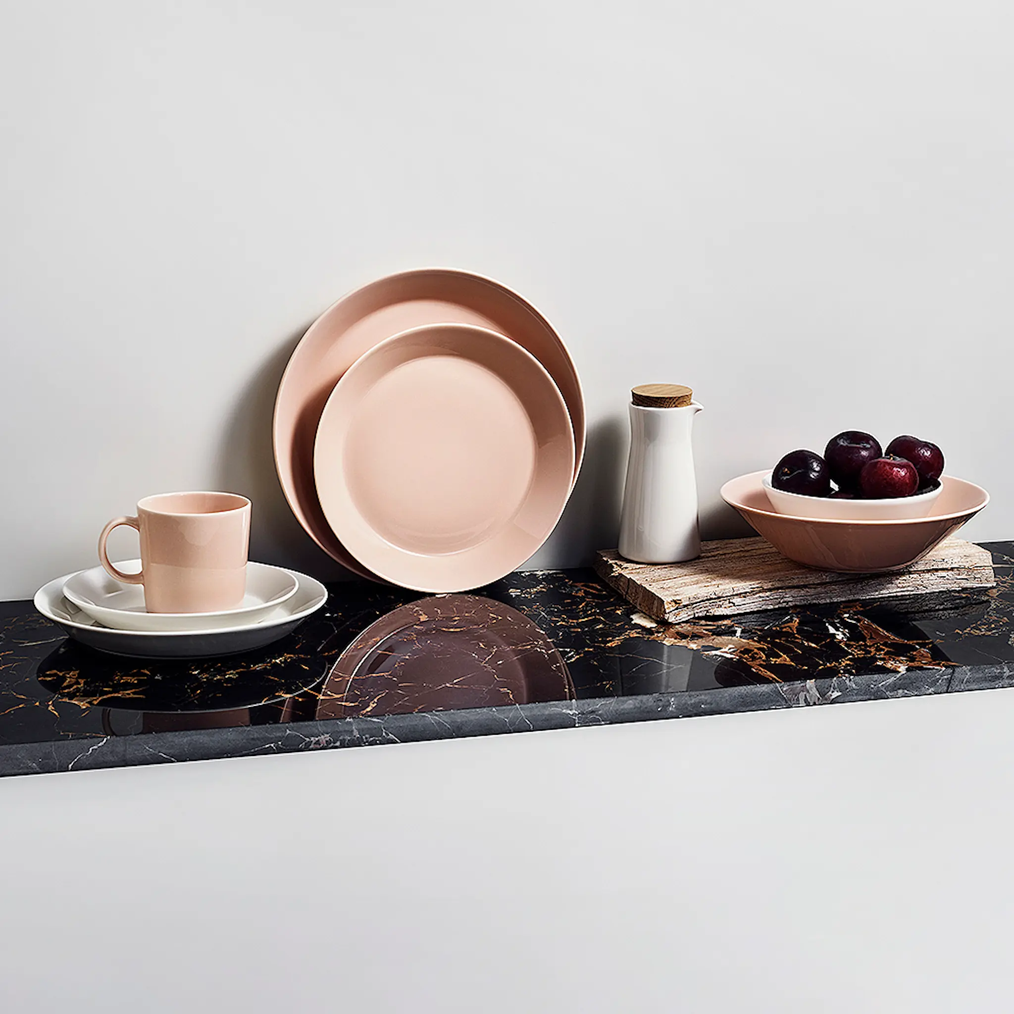 iittala Teema Tallrik flat 23 cm Vit