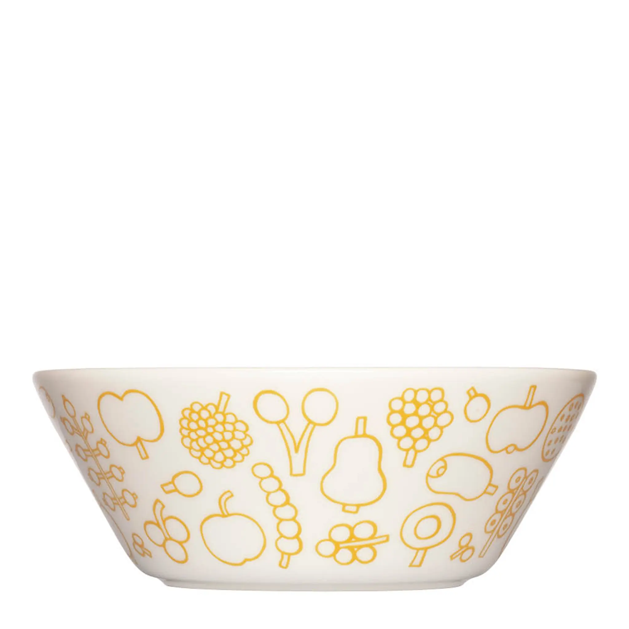 iittala Oiva Toikka Collection Kulho 15 cm Frutta keltainen