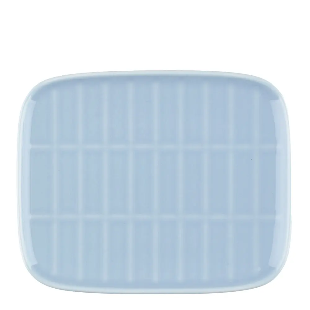 Tiiliskivi Lautanen 15x12 cm Vaaleansininen