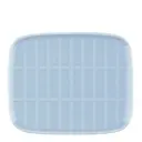Tiiliskivi assiett 15x12 cm ljusblå