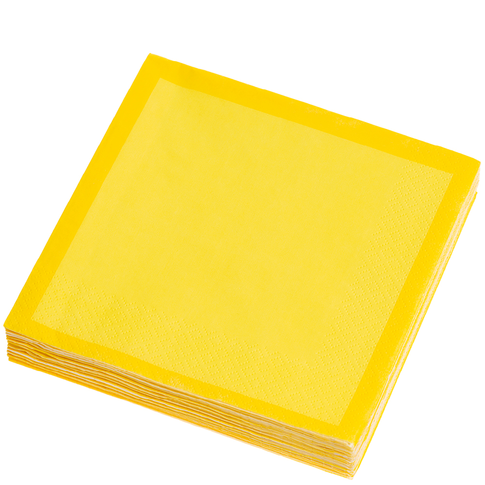 iittala Servetti 33x33cm 20 kpl Auringonkeltainen