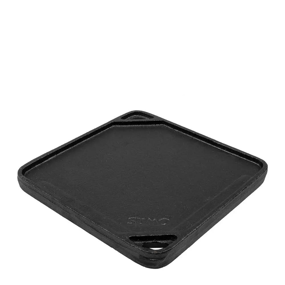 Hibachi grillplate 20x20 cm støpejern