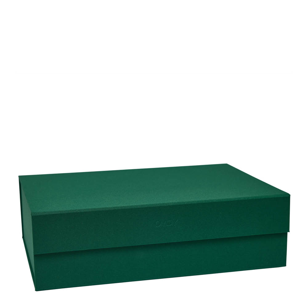 OYOY Hako förvaringslåda A3 45x33 cm Mörkgrön