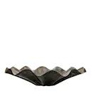 Flood skål 35x8 cm antikbrun