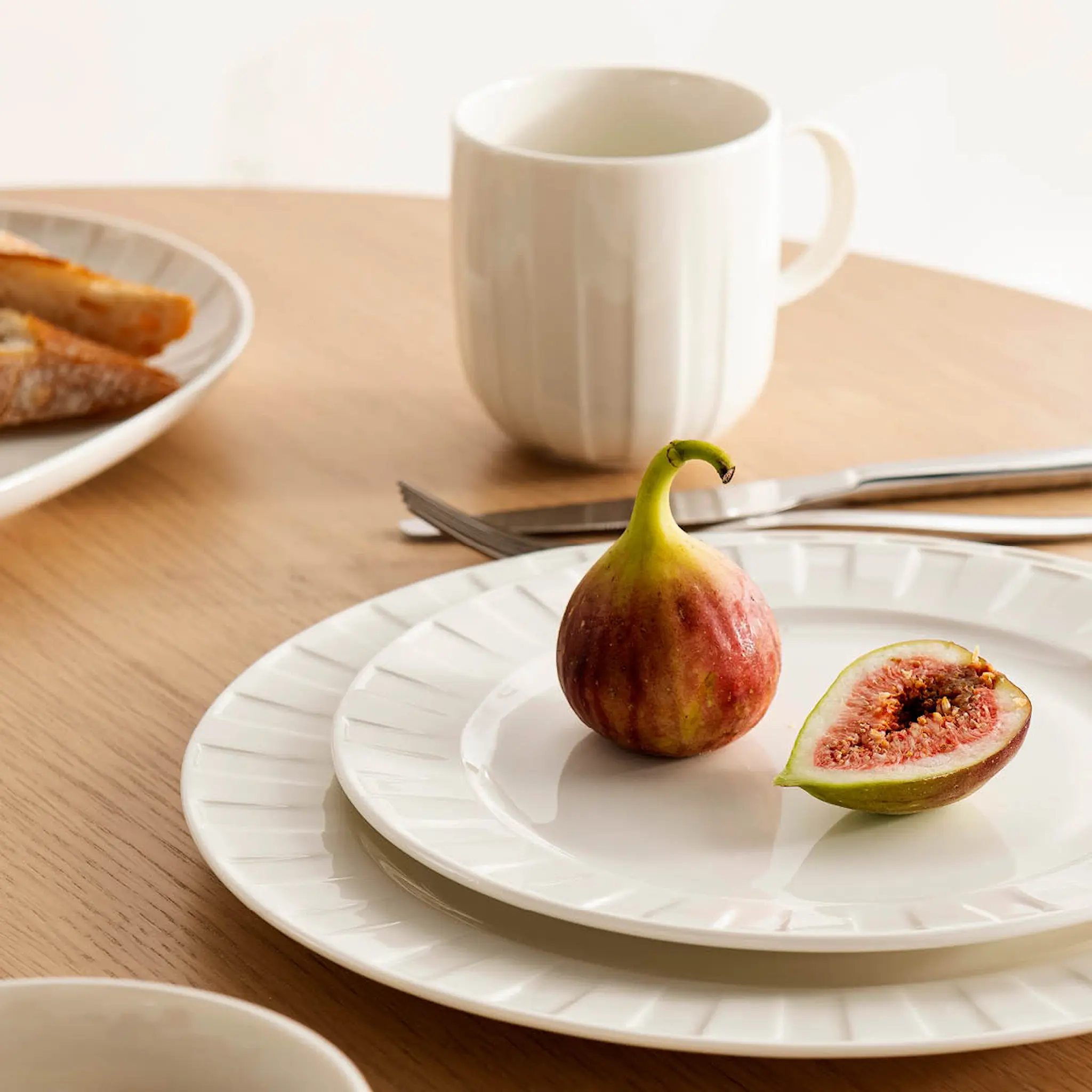 Stiernholm Senja mugg 35 cl vit