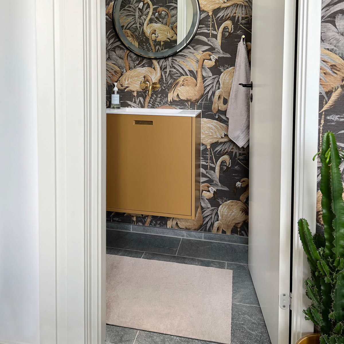 Tica Copenhagen Unicolor golvmatta 90x60 cm ivory