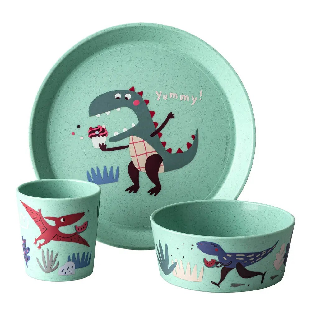 Connect Lasten astiasto 3 osaa Dinosaurus