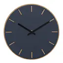 Smokey Blue väggklocka 28 cm blå med svart visare