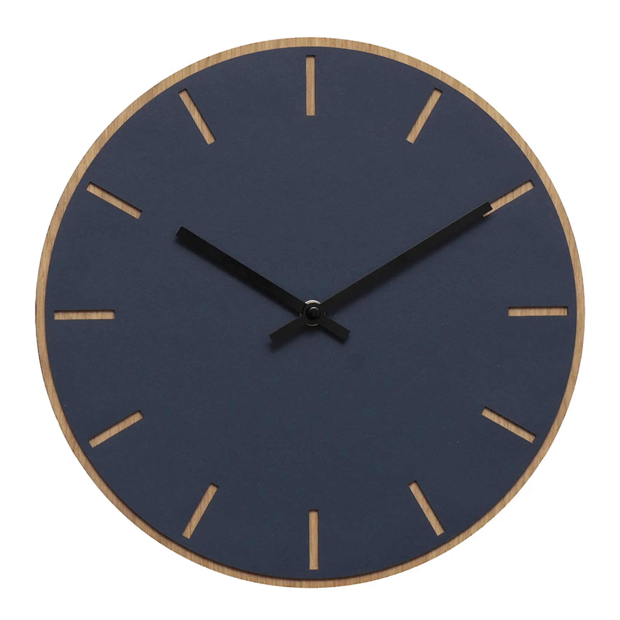 Hemverk Smokey Blue väggklocka 28 cm blå med svart visare