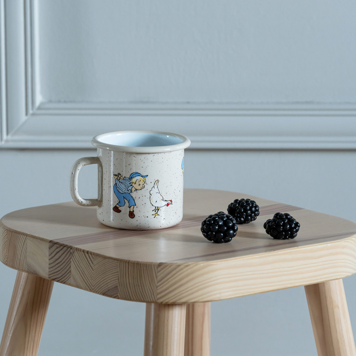 Muurla Eemeli Emalimuki 25 cl Cluck cluck