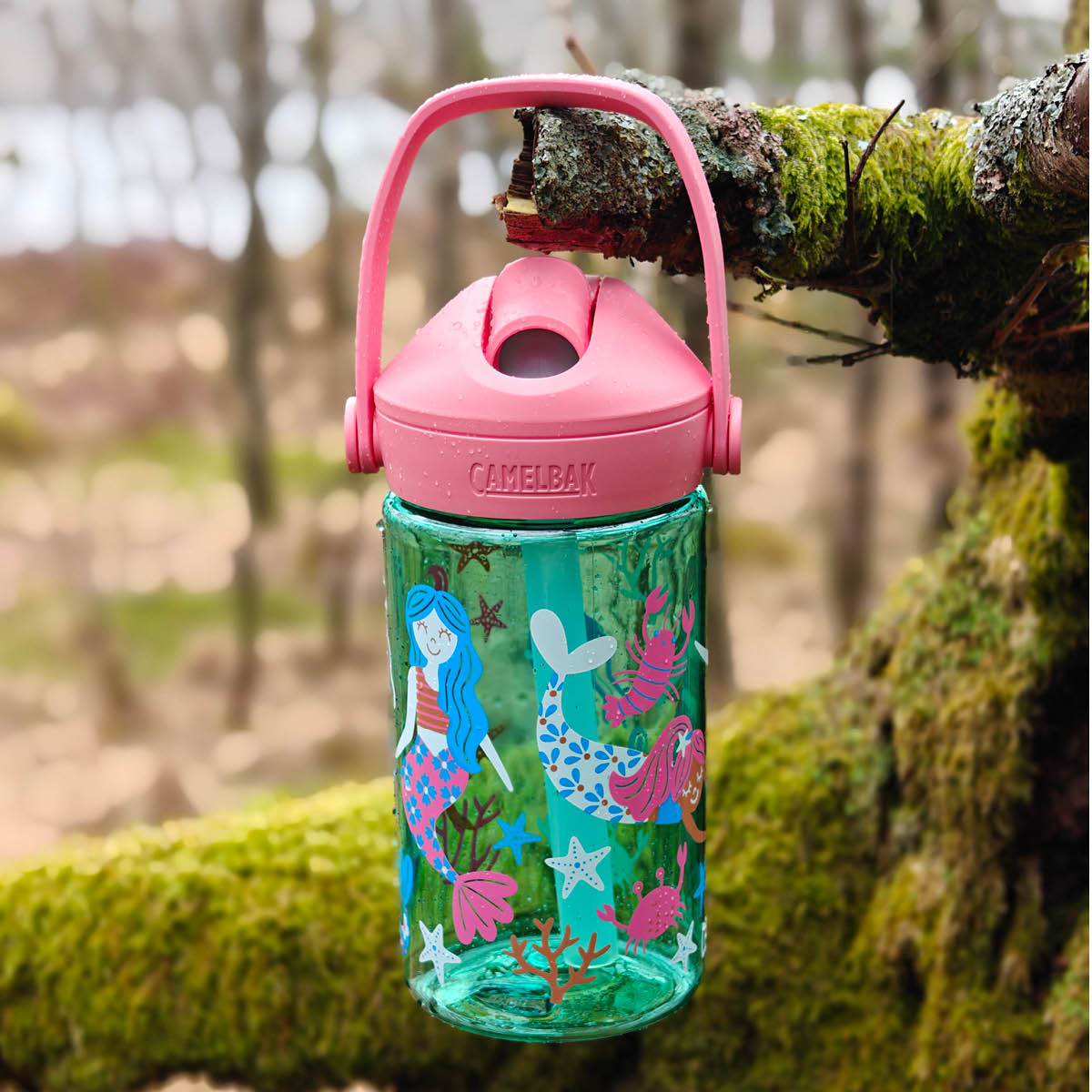 Camelbak Thrive Flip Straw Kids Juomapullo 0,4L Mermaid Friends