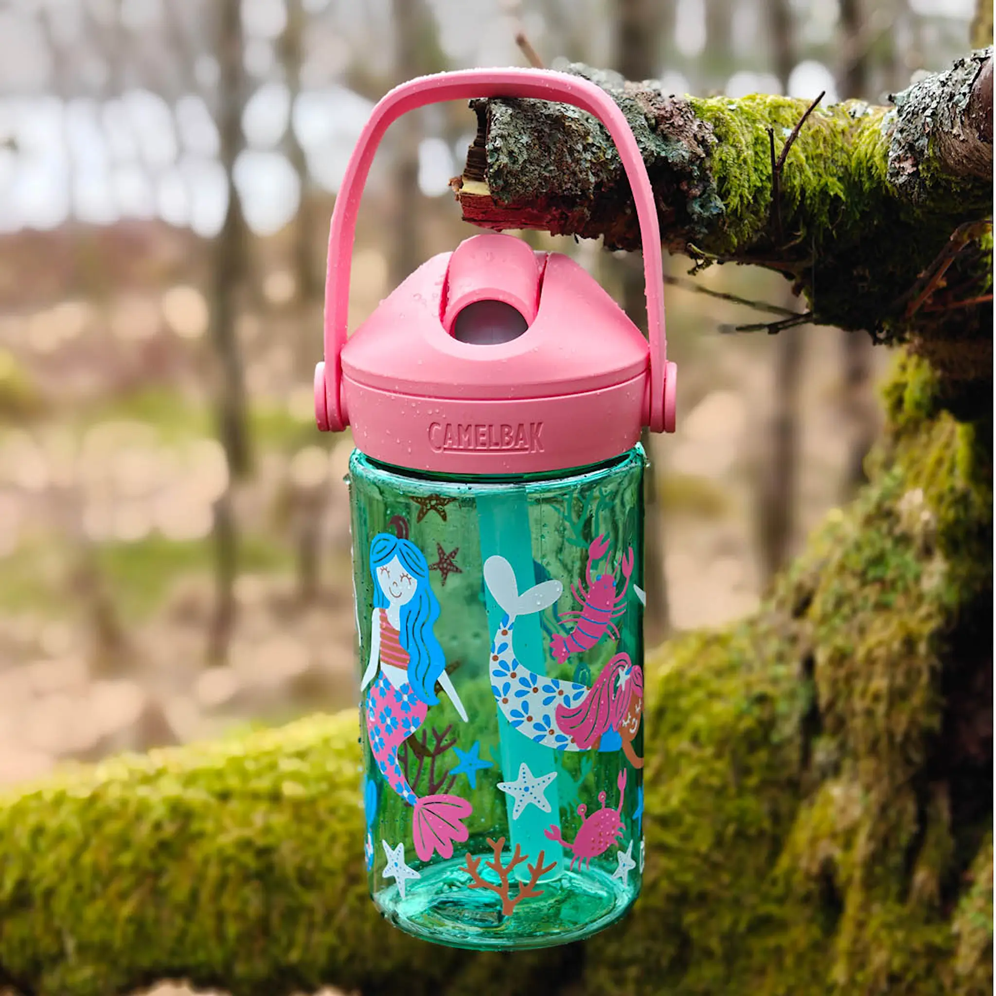 Camelbak Thrive Flip Straw Kids Juomapullo 0,4L Mermaid Friends