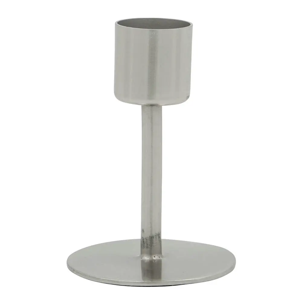 Anit lysestake 5x7 cm sølvfinish