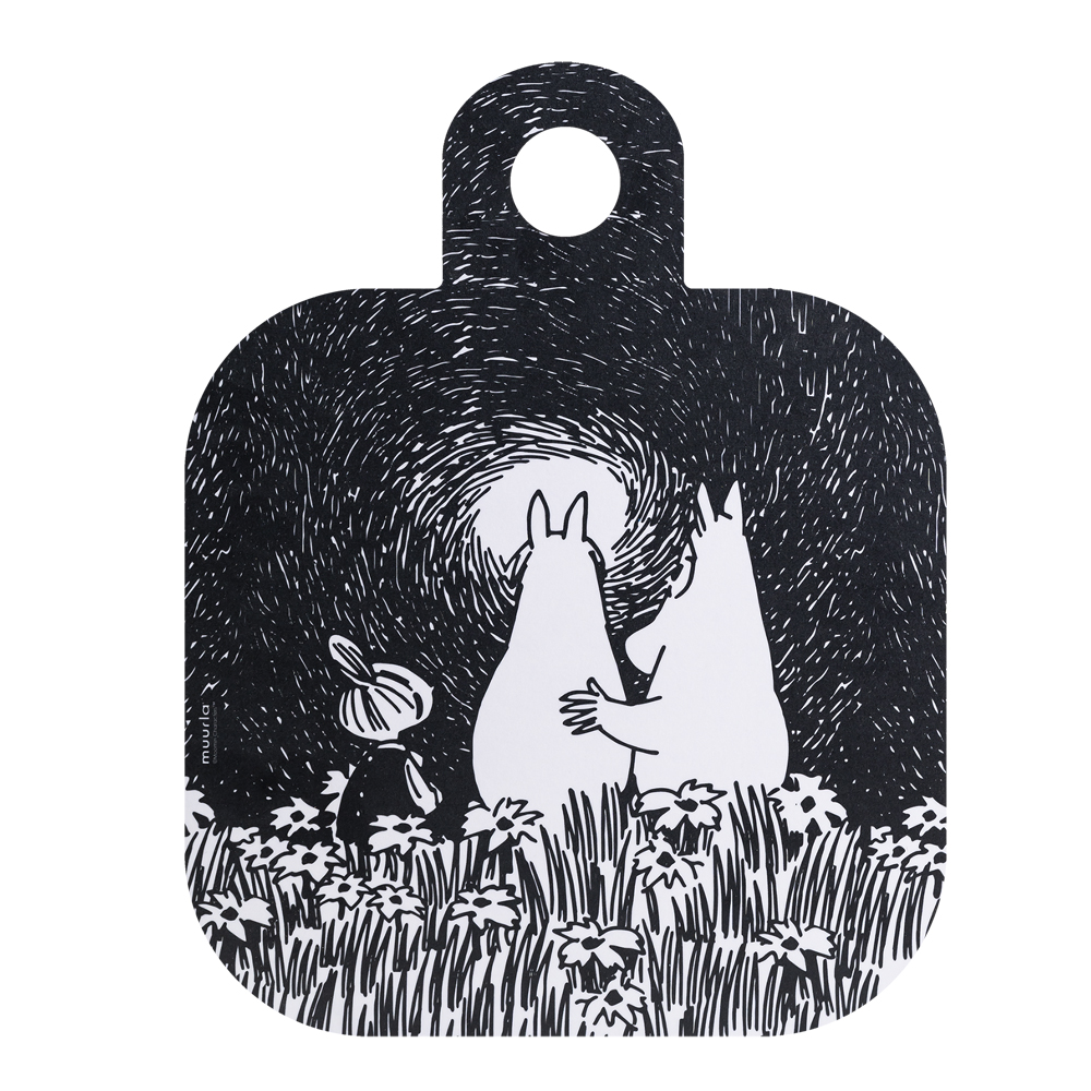 Muurla Mummi tosidig skjærebrett 25x20 cm Vennskap