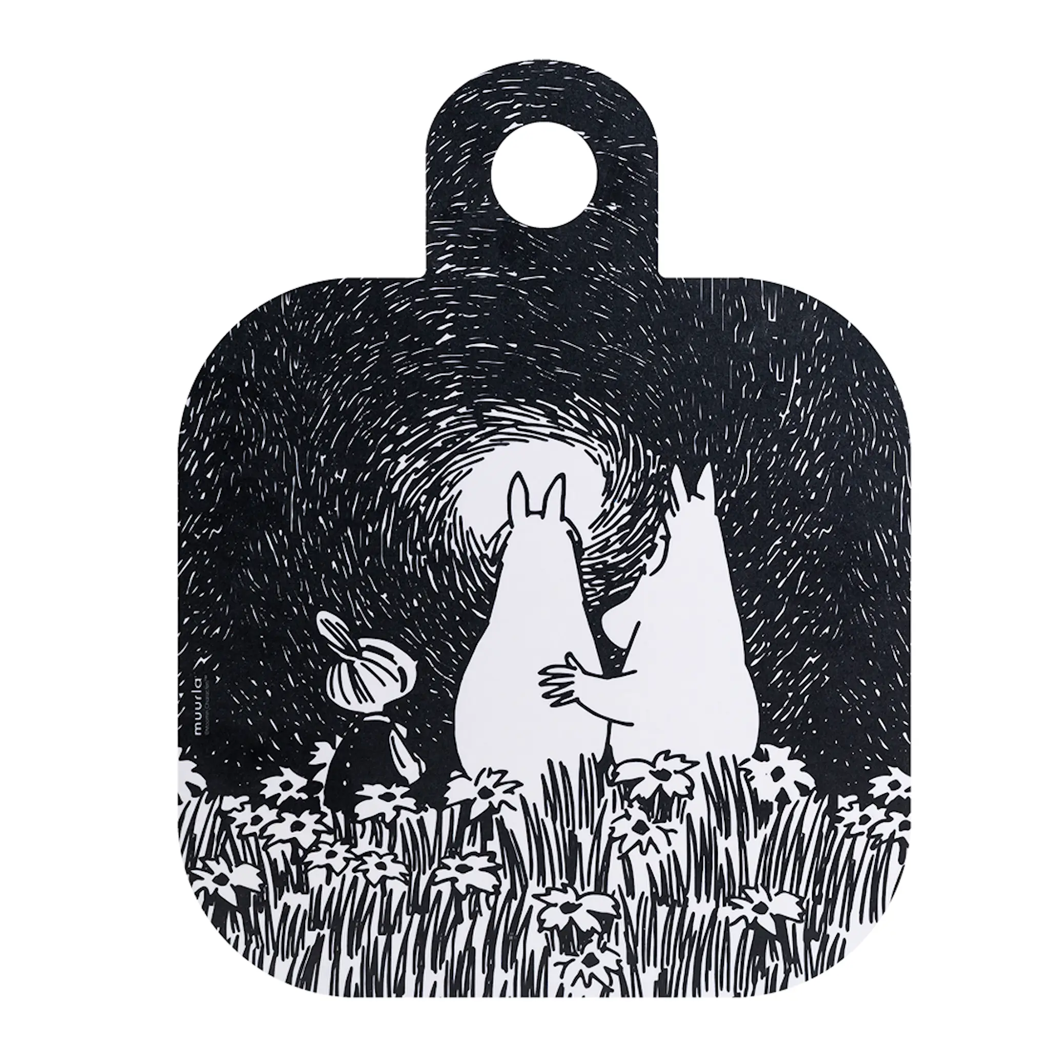 Muurla Muumi Tarjoilu-/leikkuulauta Ystävyys 25x32cm