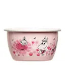 Mumin emaljskål 30 cl rosa