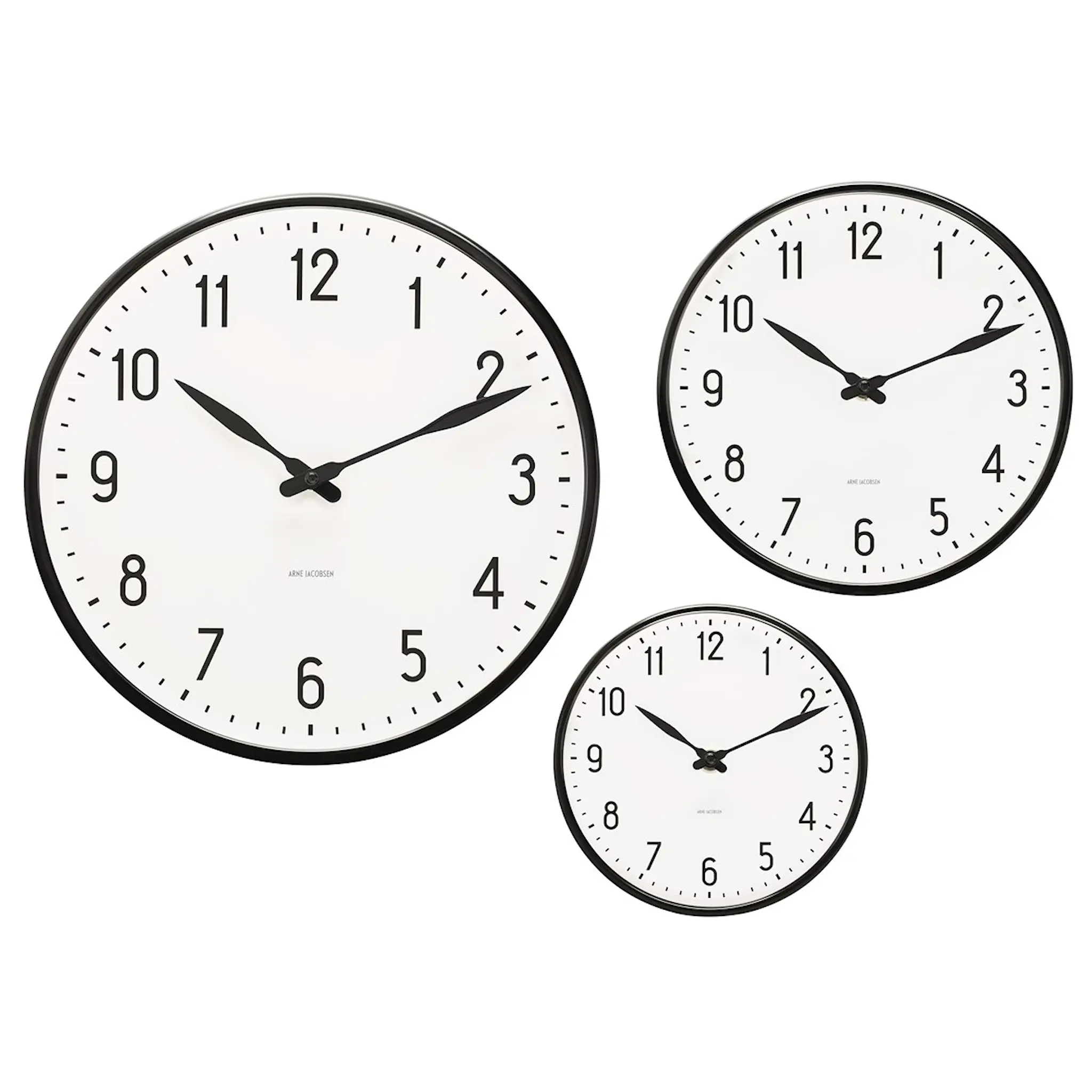 Arne Jacobsen Arne Jacobsen Station Väggur 21 cm Vit
