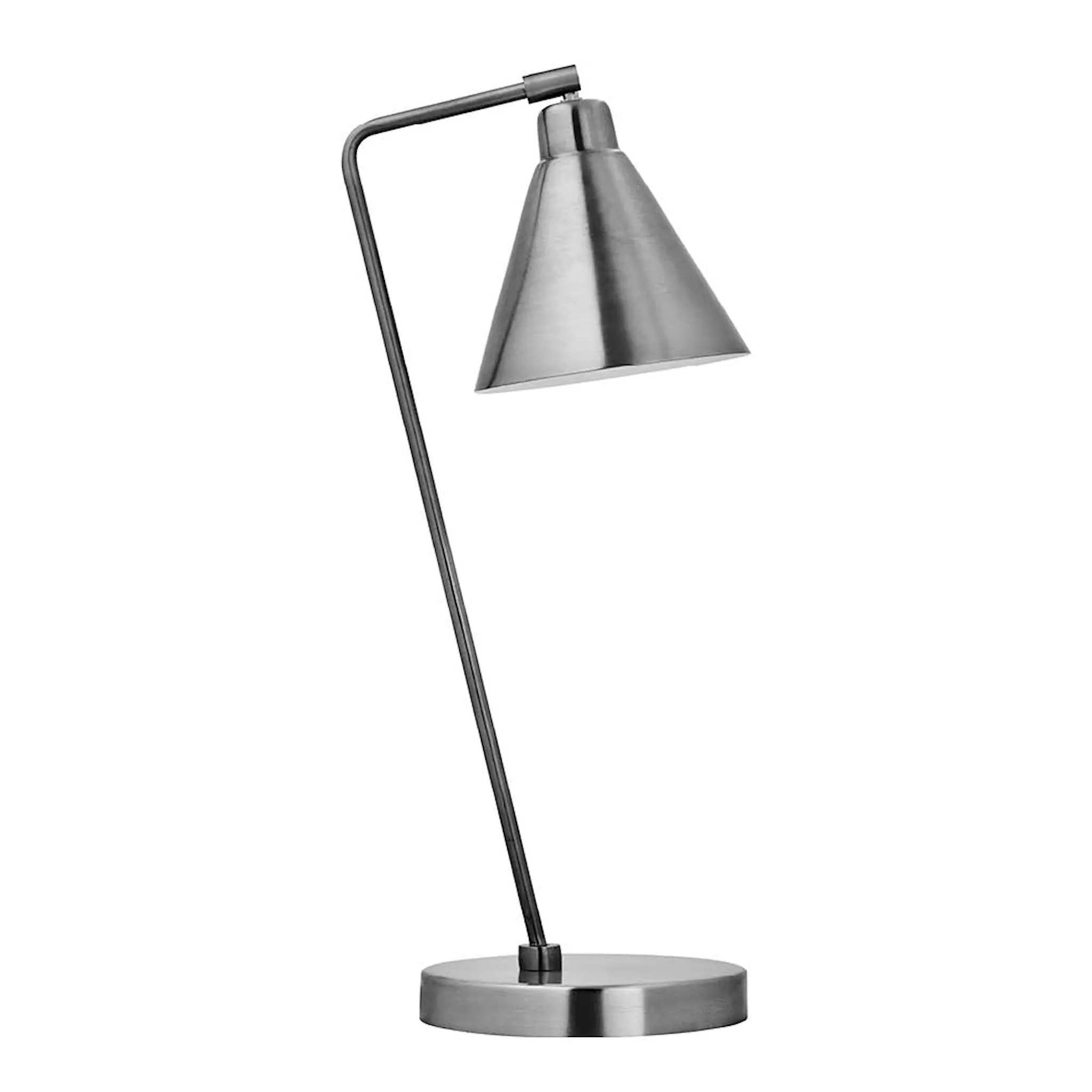 House Doctor Game bordslampa 54x22 cm borstad silverfinish