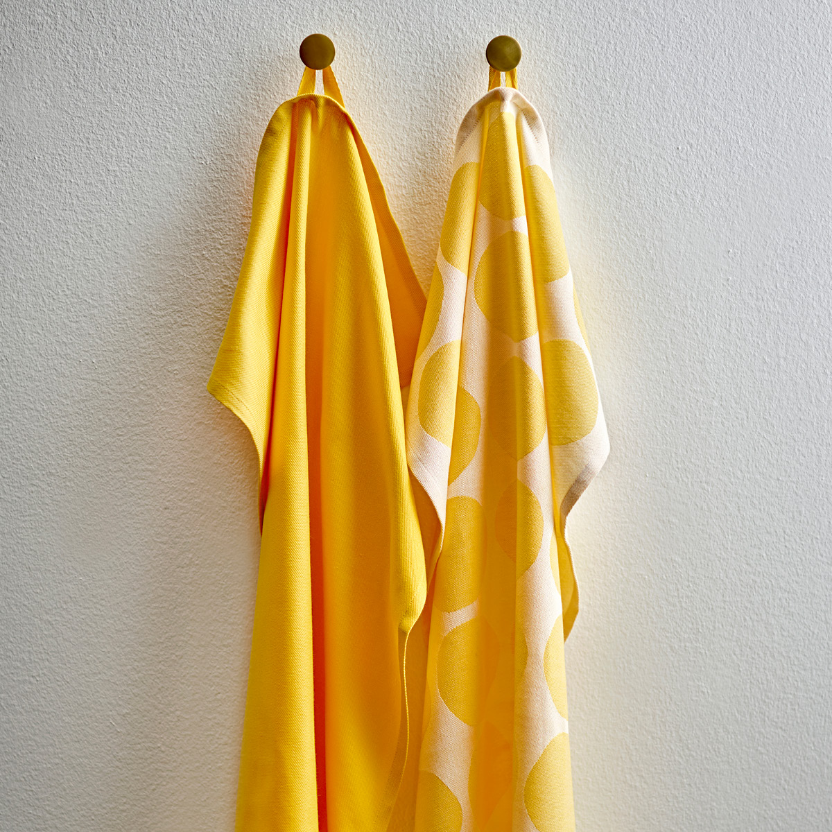 Bastian Bubbles Keittiöpyyhe 50x70 cm 2 kpl Keltainen