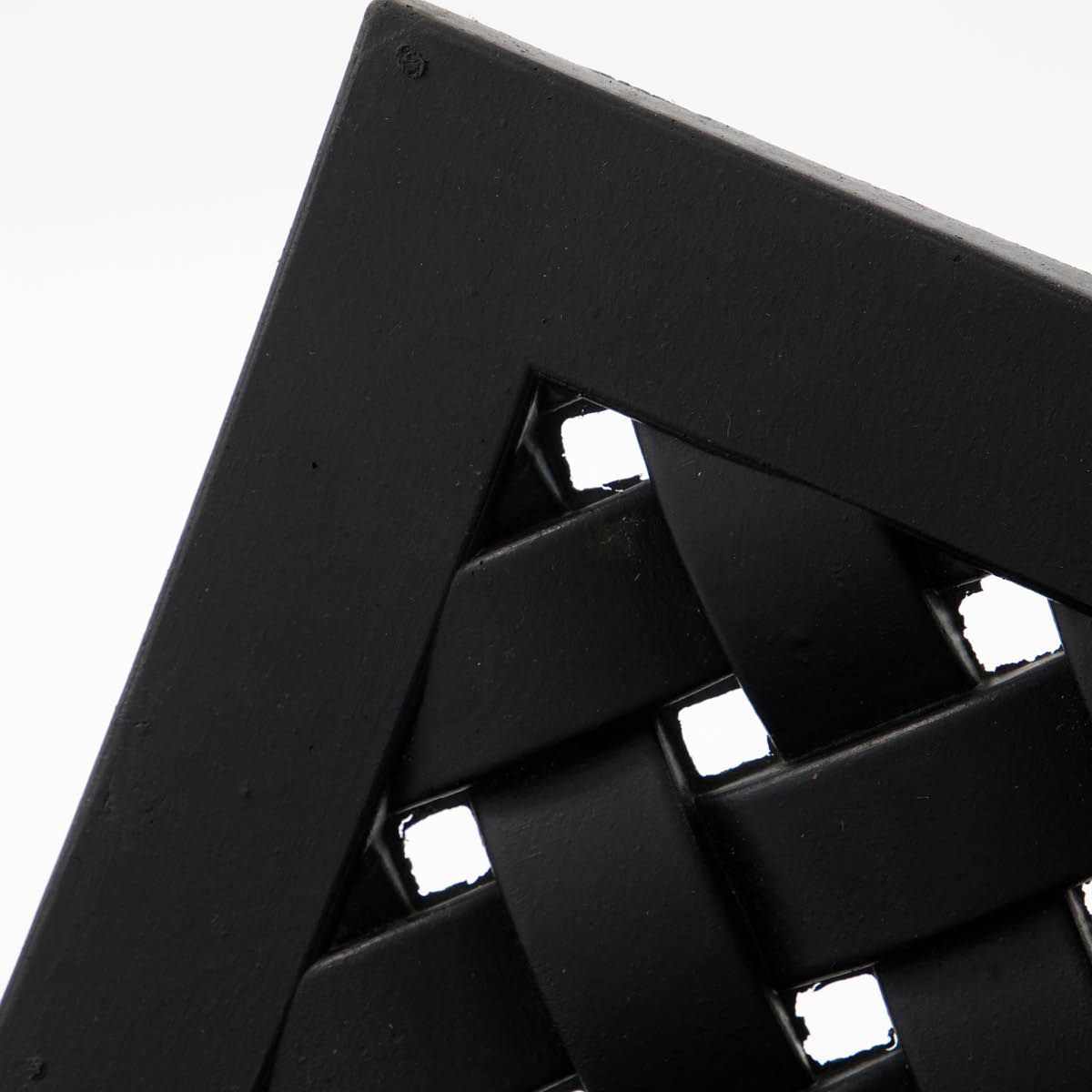 House Doctor Braid Kynnysmatto 90x40 cm Musta