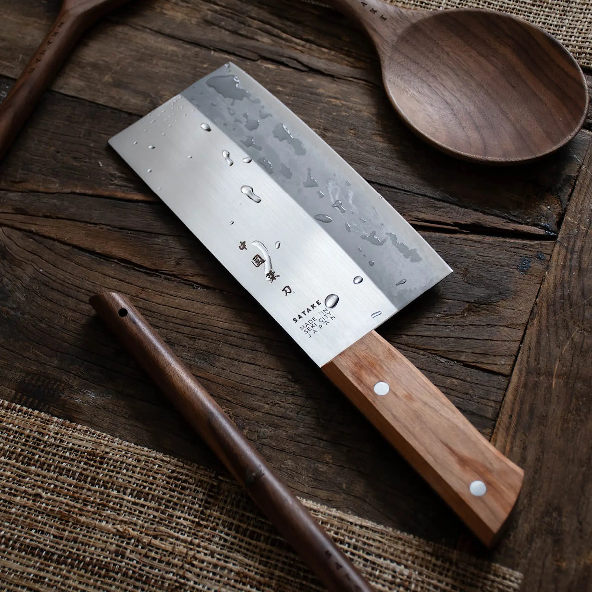 Satake Chopper kniv trähandtag