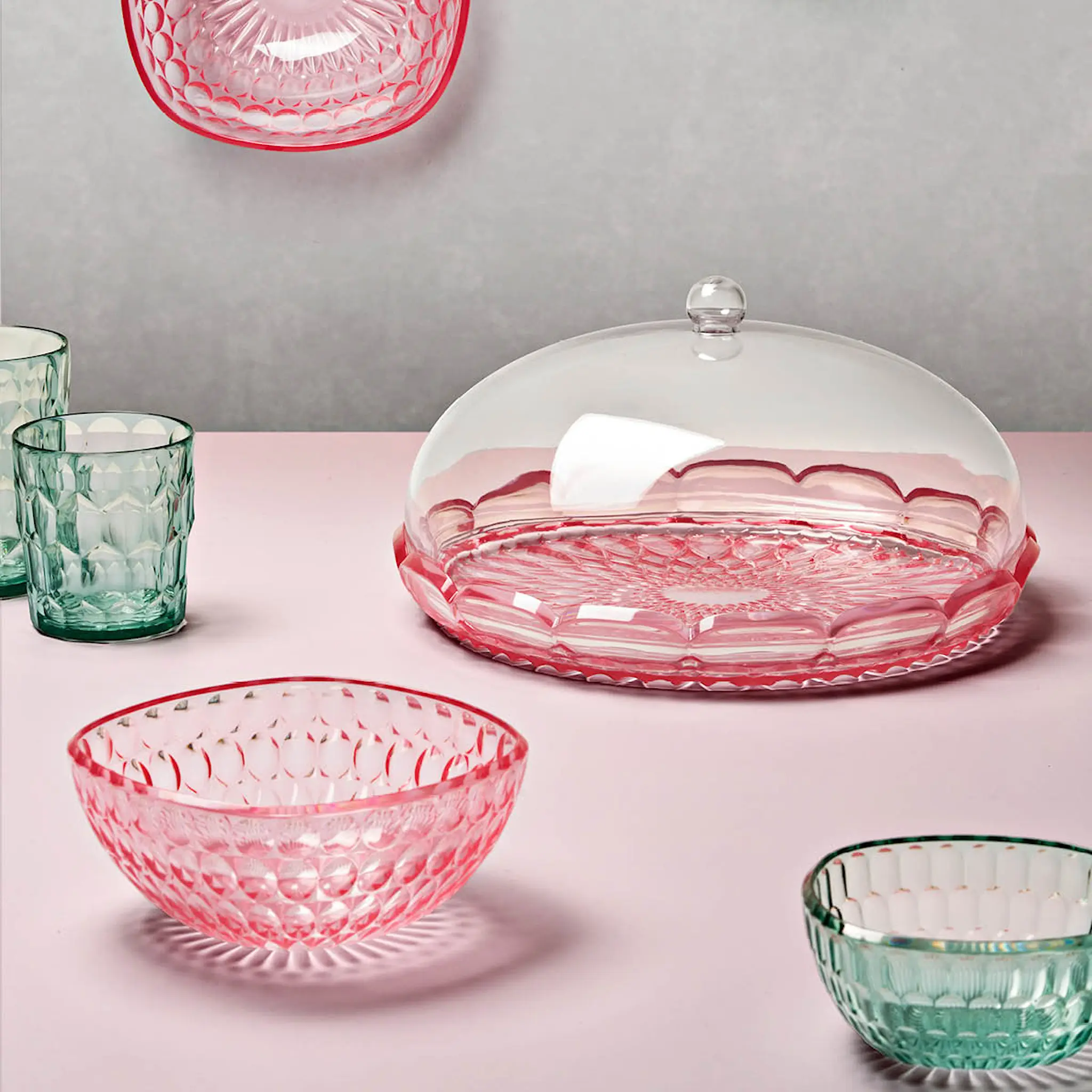 Guzzini Vanity skål 0,9 L 16 cm bioplast Flamingo pink