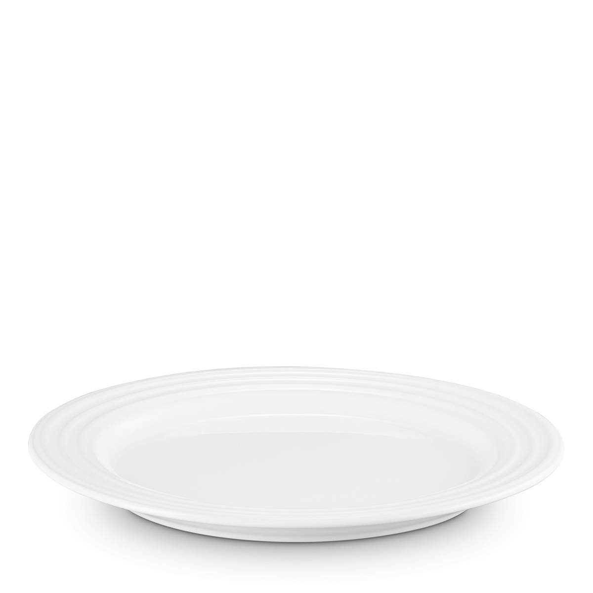 Le Creuset Signature tallrik 22 cm white