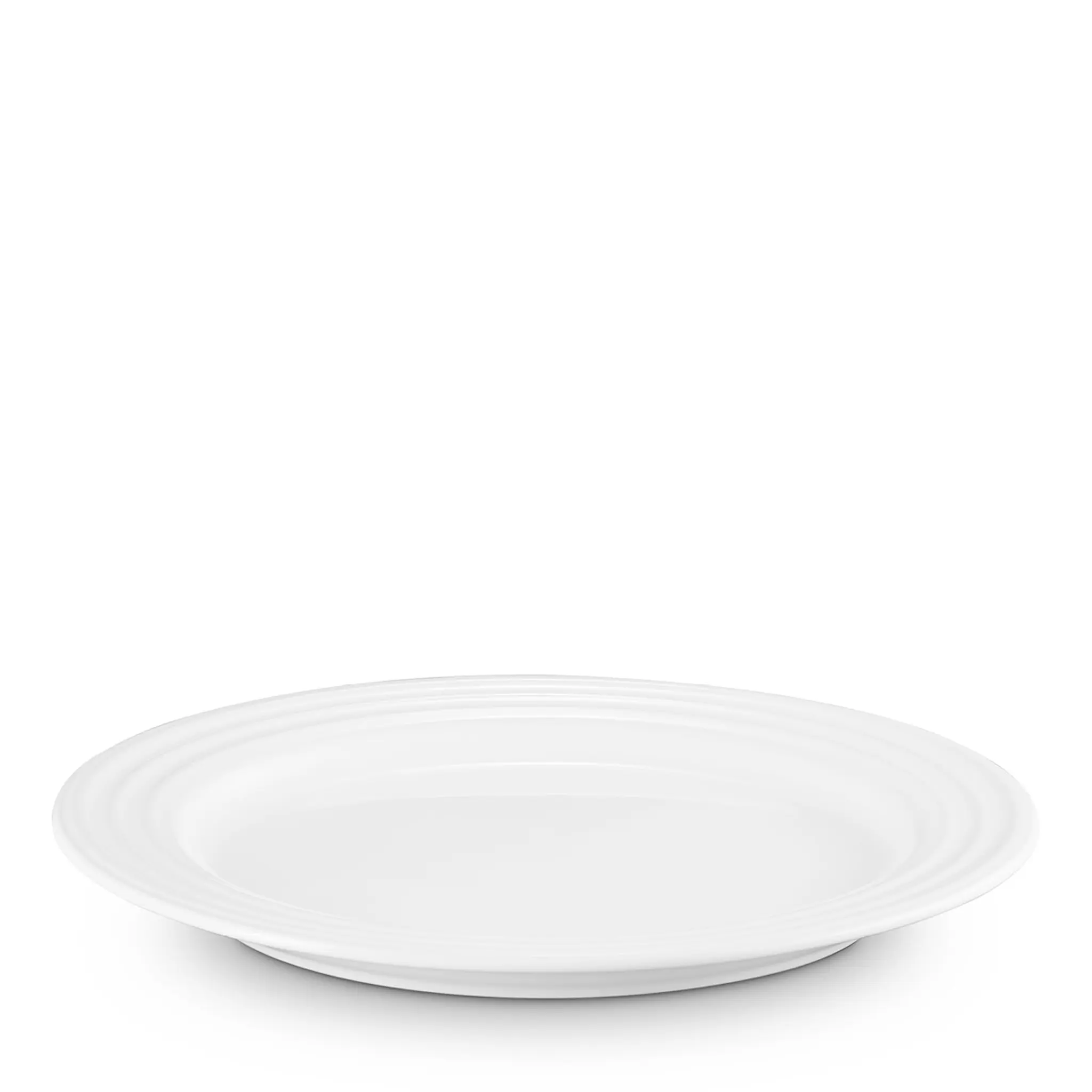 Le Creuset Signature tallrik 22 cm white