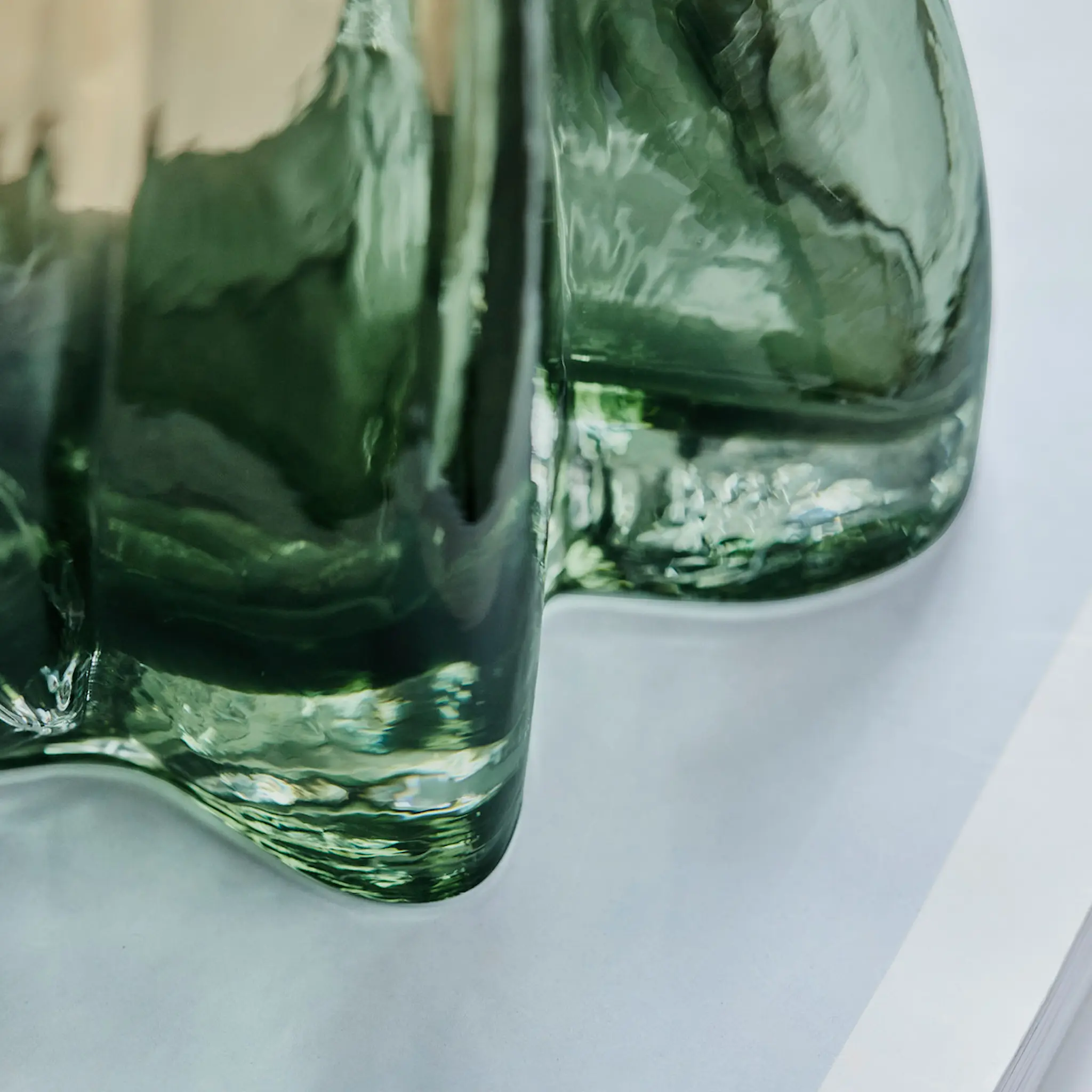 House Doctor Curva telysestake 15 cm grønn