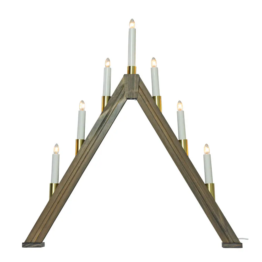 Halland adventsstake 59 cm gråbeis