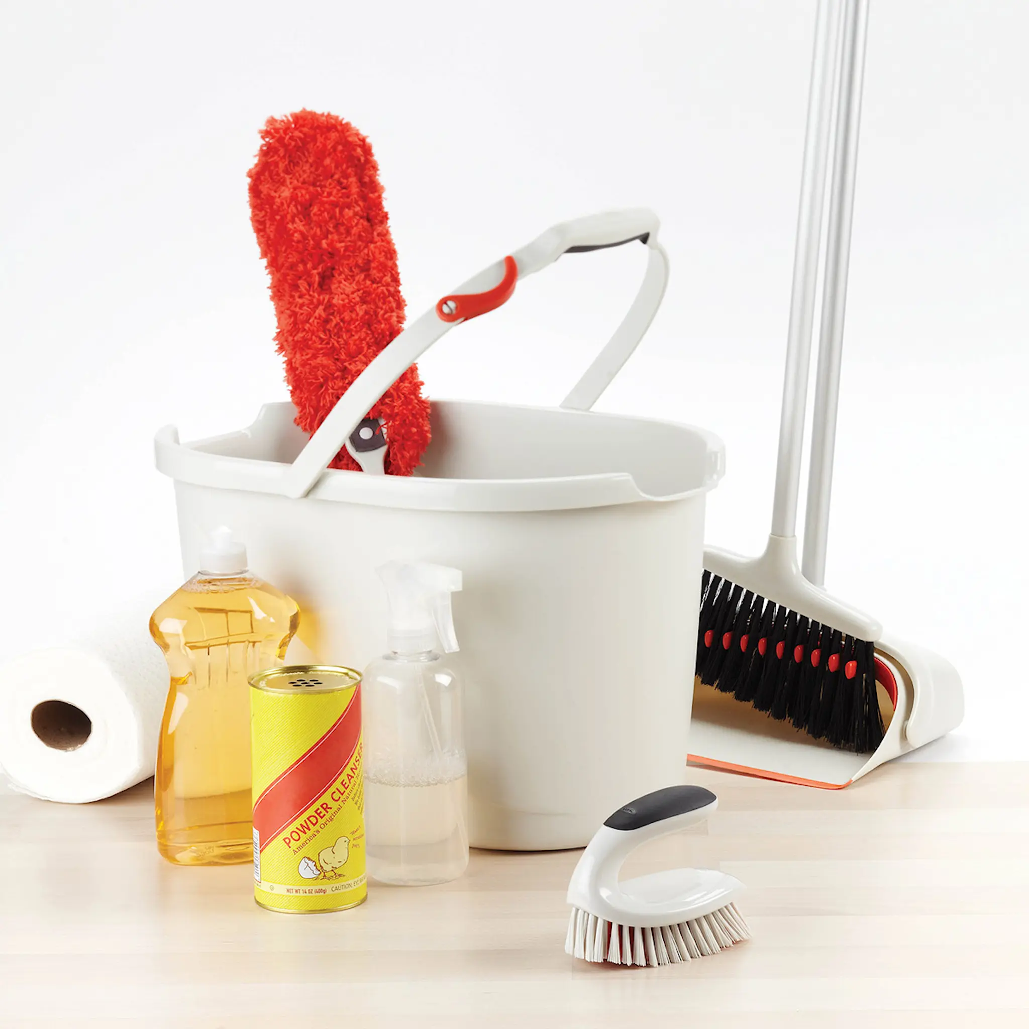 Oxo Skrubbborste 12,5 cm svart/vit