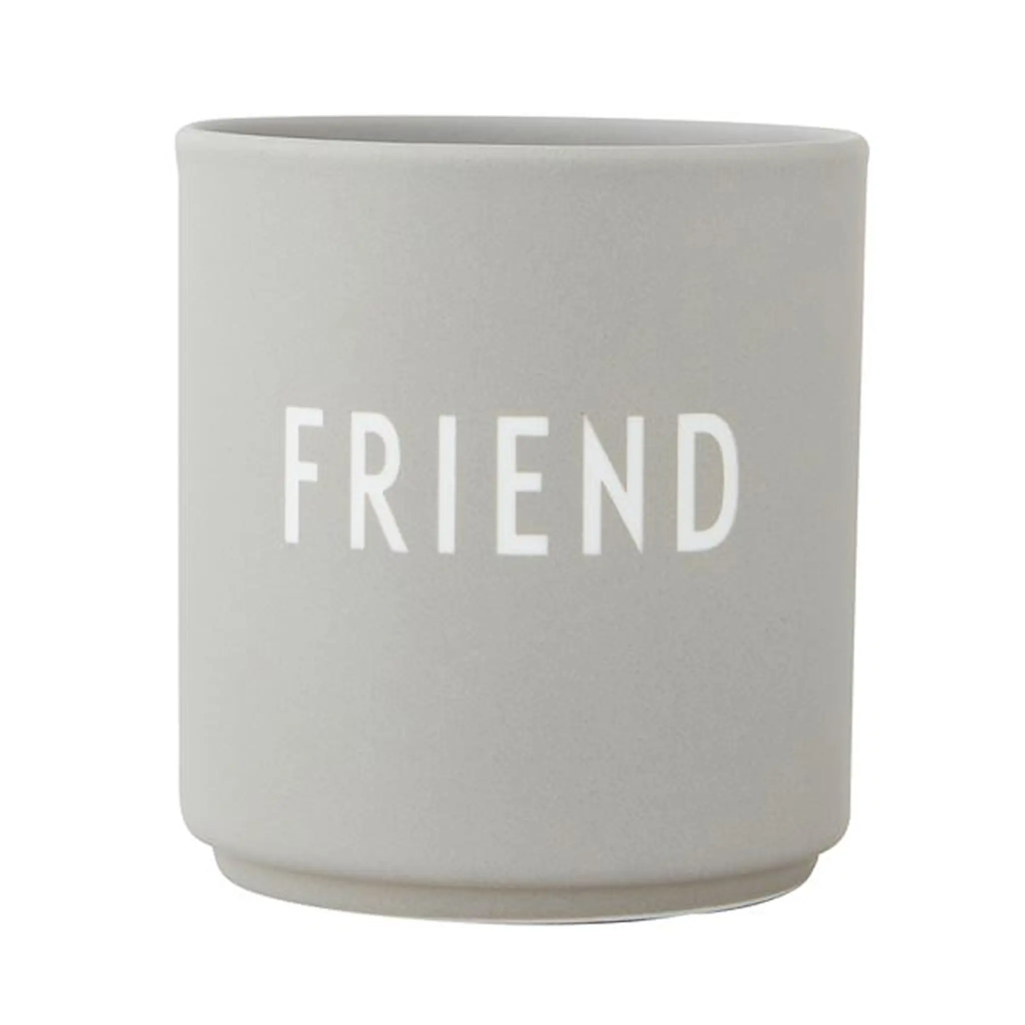 Design Letters Favourite Mugg Friend 25 cl Grå