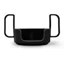 Tritan Handtag Black