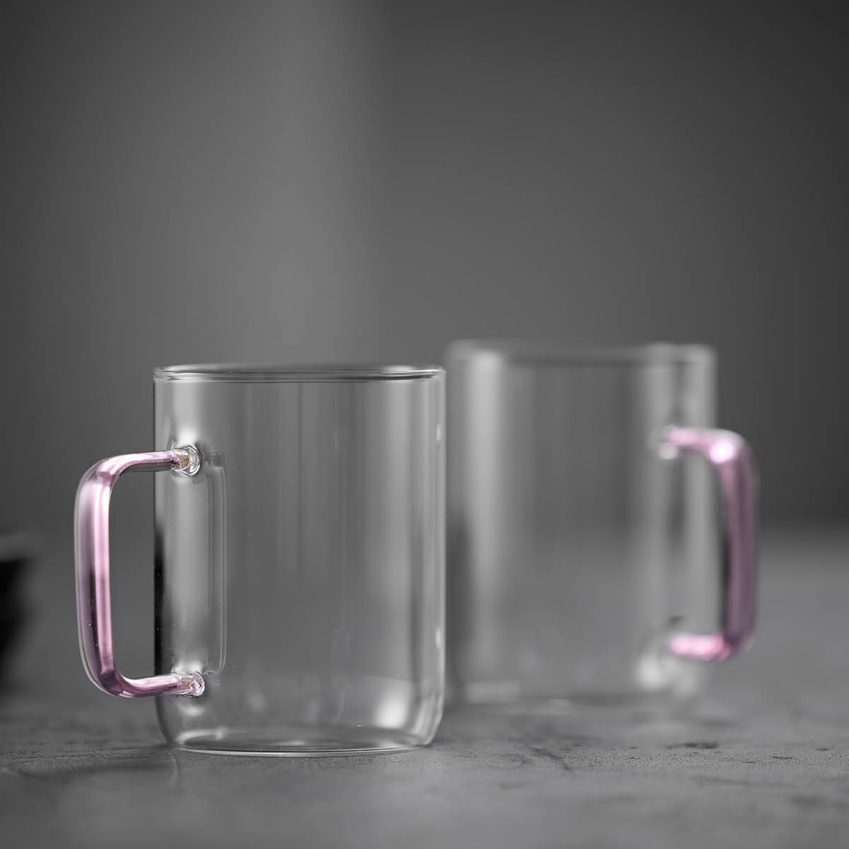 Lyngby Torino glasmugg 40 cl 2-pack rosa