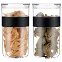 Presso Förvaringslåda 2-Pack 2L Svart