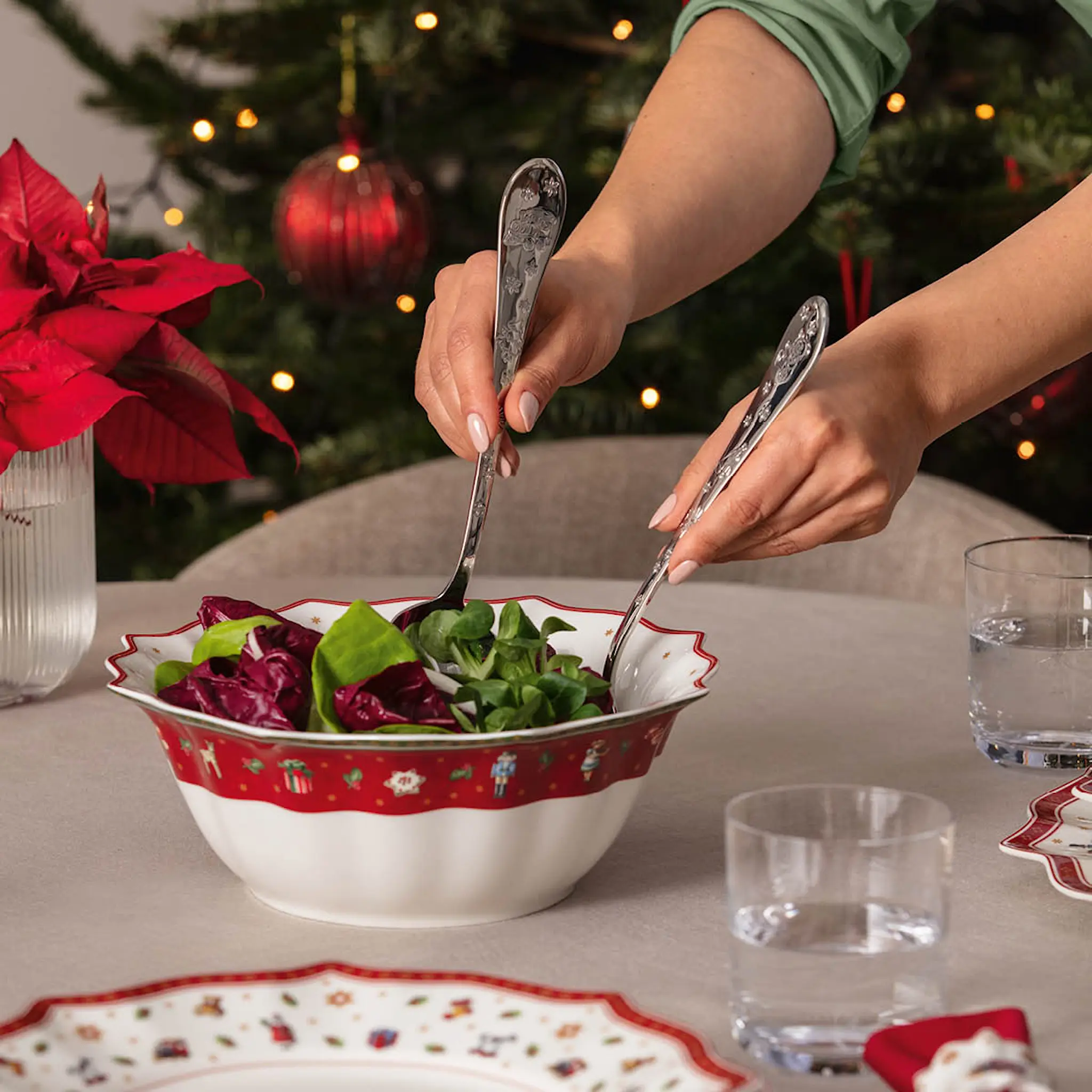 Villeroy & Boch Toy's Delight salladsbestick 2 delar rostfritt stål