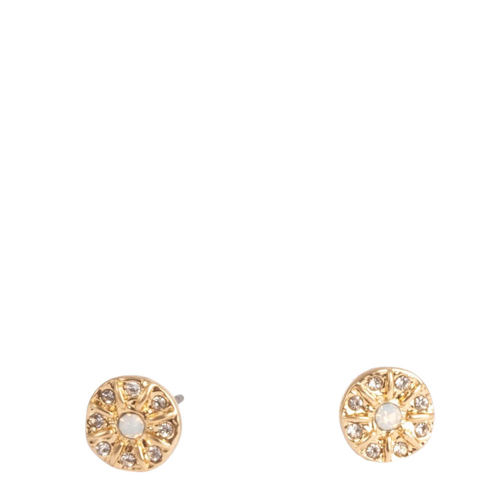 A&C Oslo AS Solstice Gold små øredobber 8 mm gull