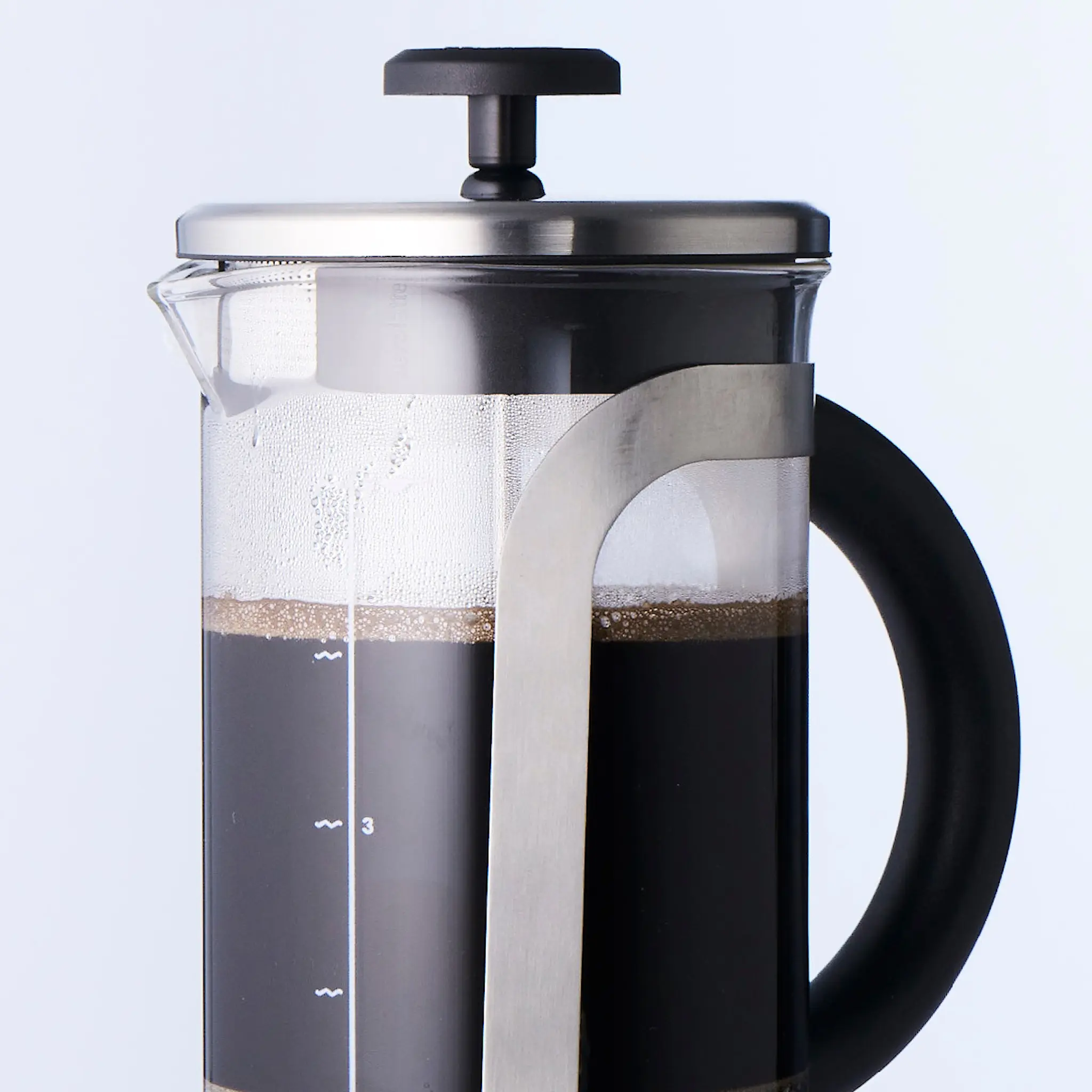 Aerolatte Presskanna 5 koppar svart