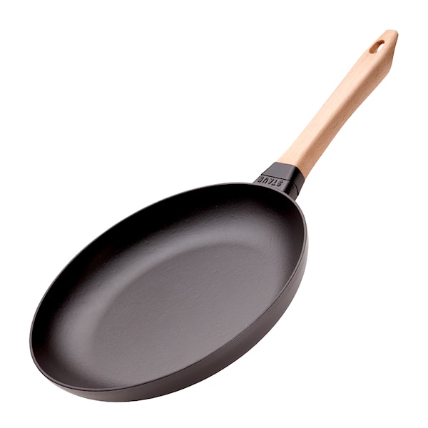 Stekpanna 28 cm Trähandtag