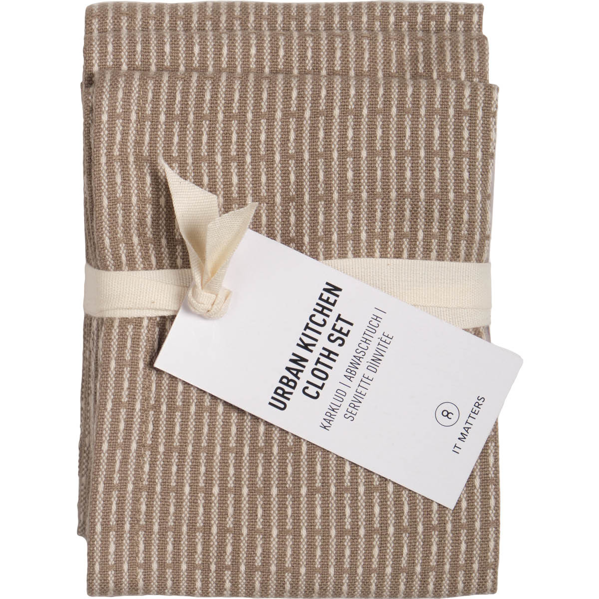 The Organic Company Disktrasa 18x35 cm 3-pack clay stone