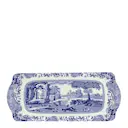 Blue Italian smörgåsbricka 38,5x16,5 cm blå/vit