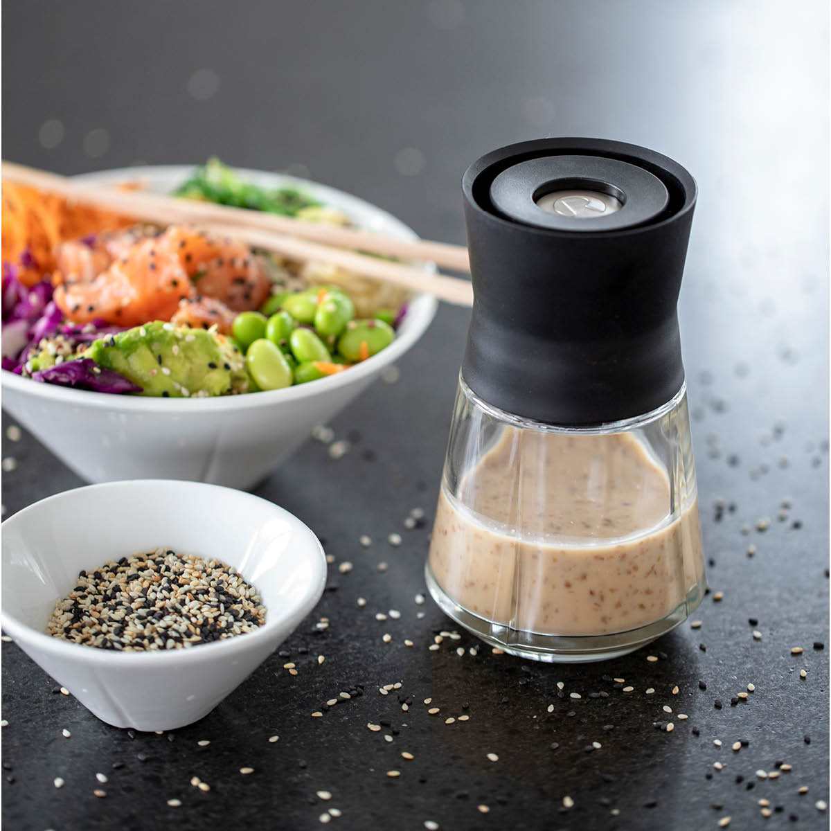 Rosendahl Grand Cru Dressingshaker 25 cl Svart