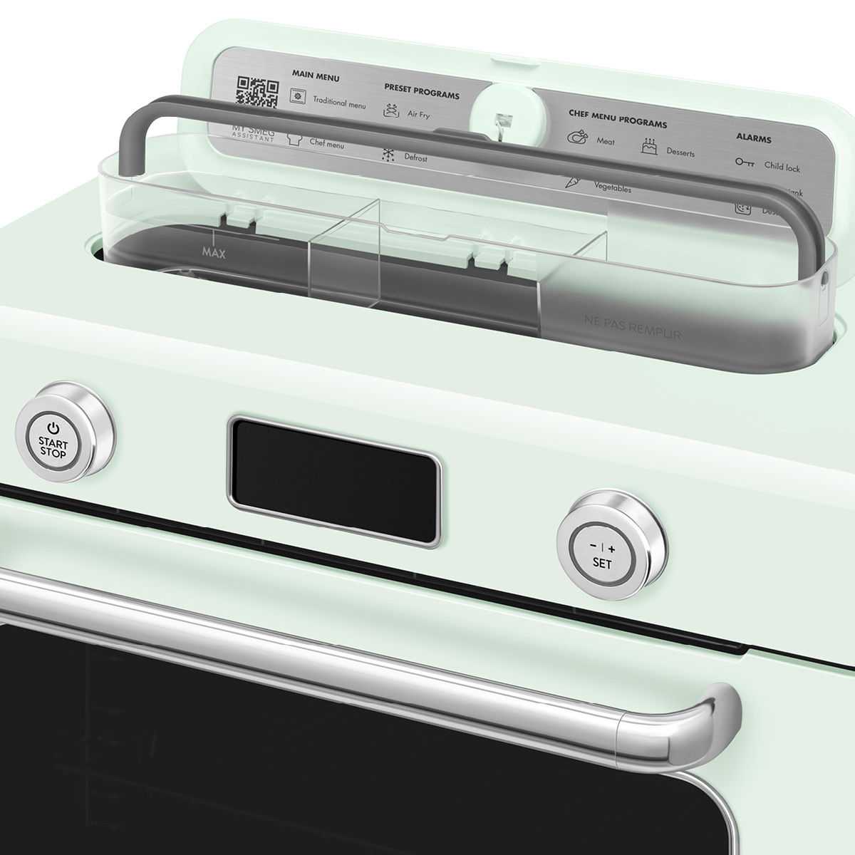 Smeg Smeg Erillinen yhdistelmäuuni COF01 Pastellinvihreä